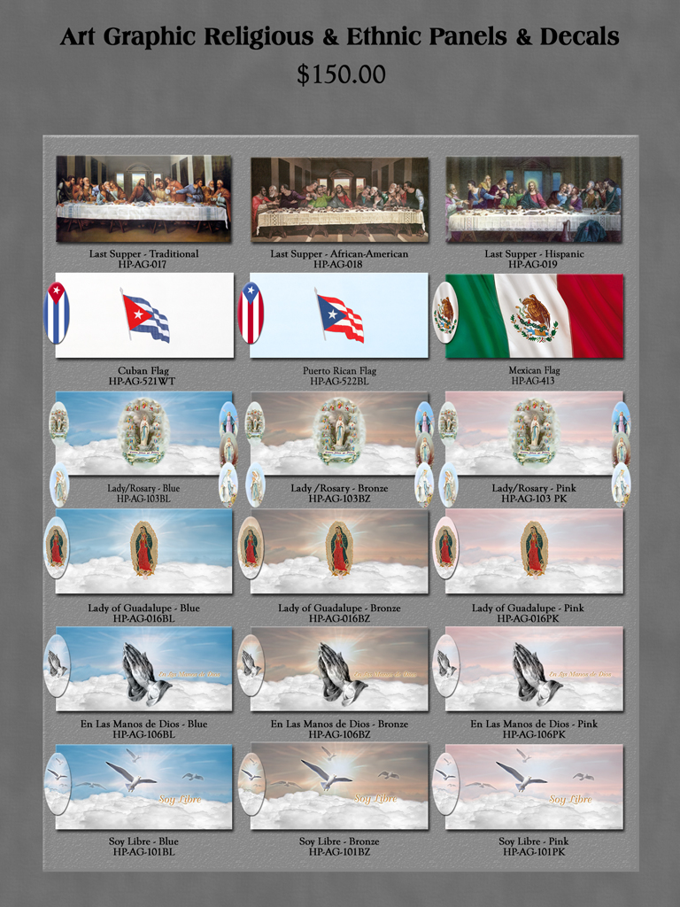 Art Graphic Religious Ethic Panels